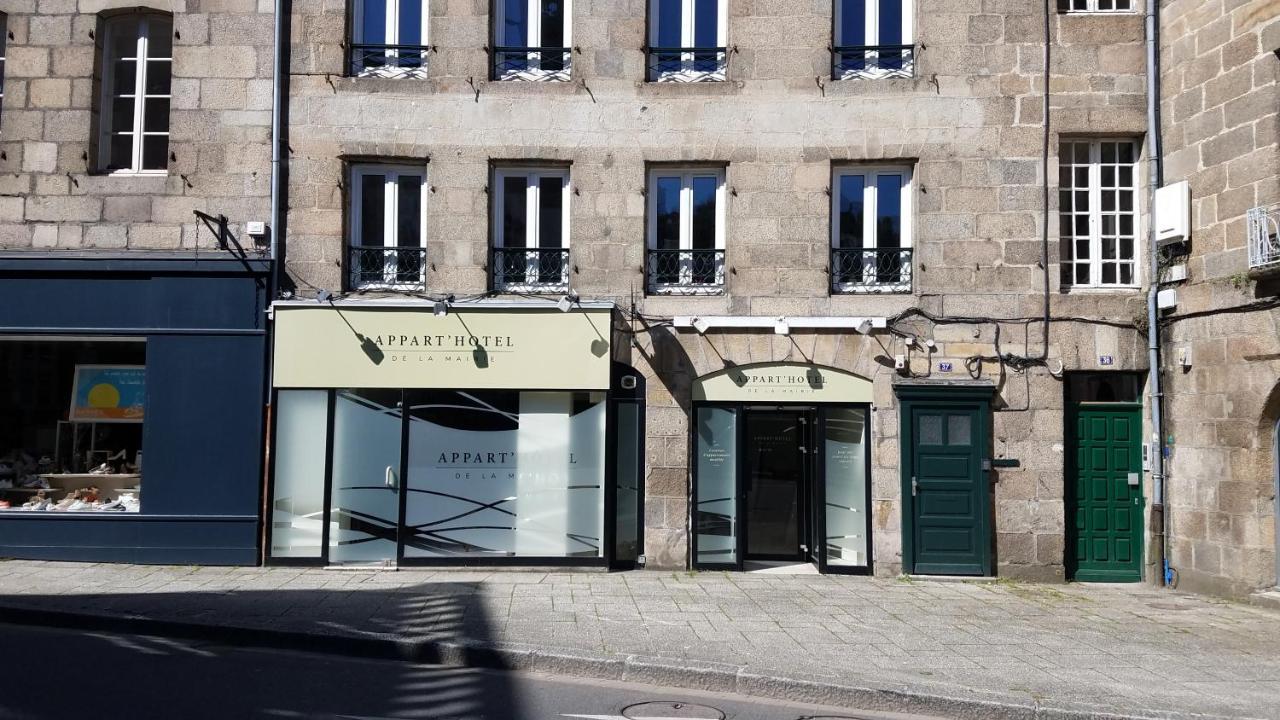 Appart'Hotel De La Mairie Morlaix Bagian luar foto
