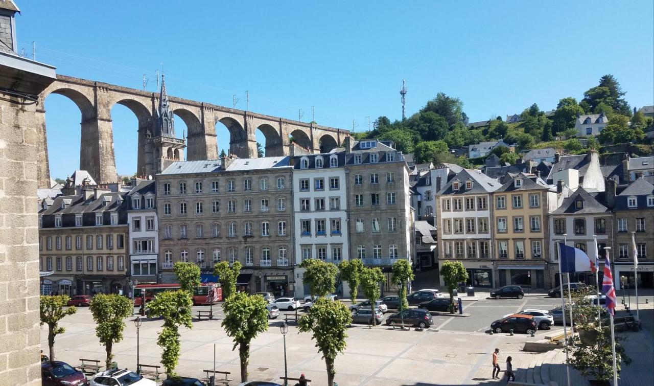 Appart'Hotel De La Mairie Morlaix Bagian luar foto