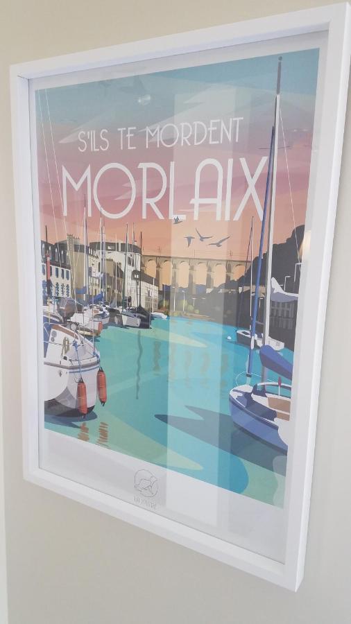 Appart'Hotel De La Mairie Morlaix Bagian luar foto